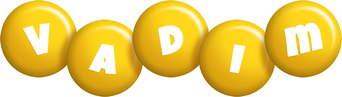 Vadim candy-yellow logo