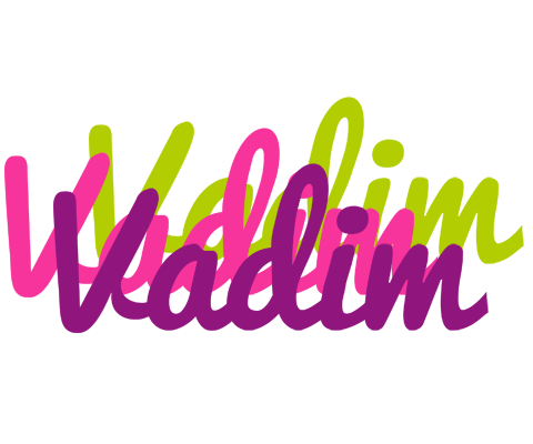 Vadim flowers logo