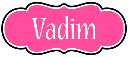 Vadim invitation logo