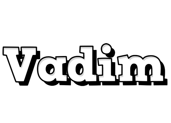 Vadim snowing logo
