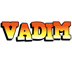 Vadim sunset logo