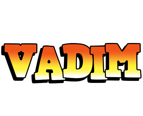 Vadim sunset logo