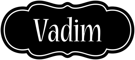 Vadim welcome logo