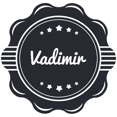 Vadimir badge logo