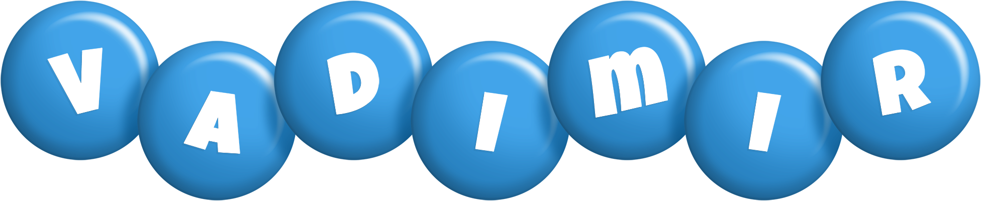 Vadimir candy-blue logo