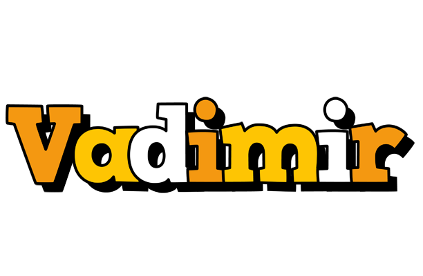 Vadimir cartoon logo