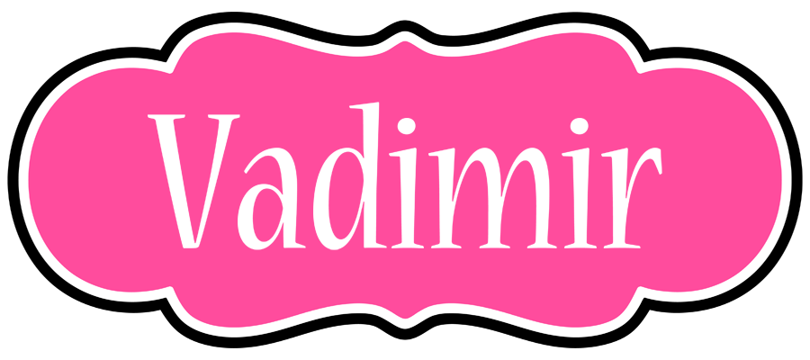 Vadimir invitation logo