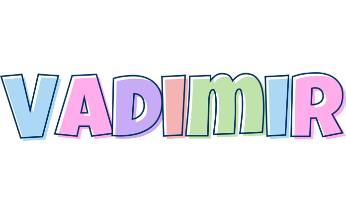 Vadimir pastel logo