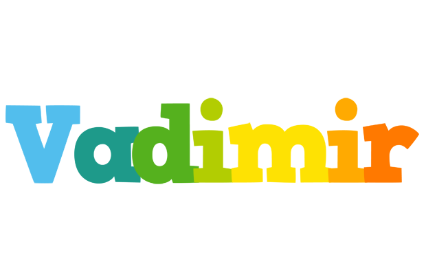 Vadimir rainbows logo