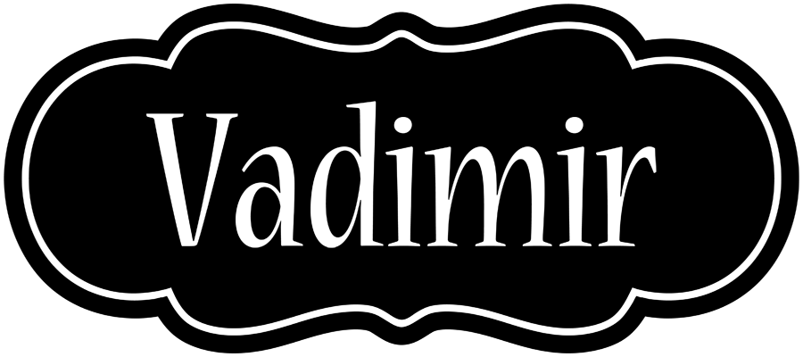 Vadimir welcome logo