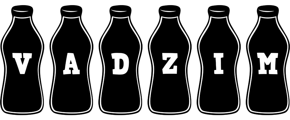 Vadzim bottle logo