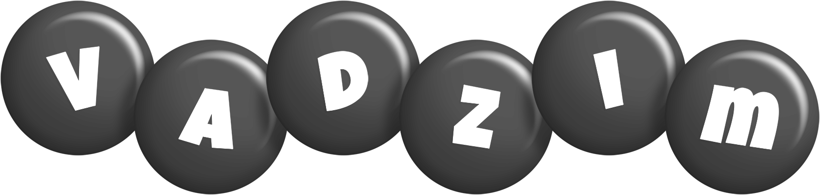 Vadzim candy-black logo