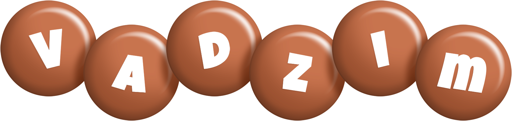 Vadzim candy-brown logo