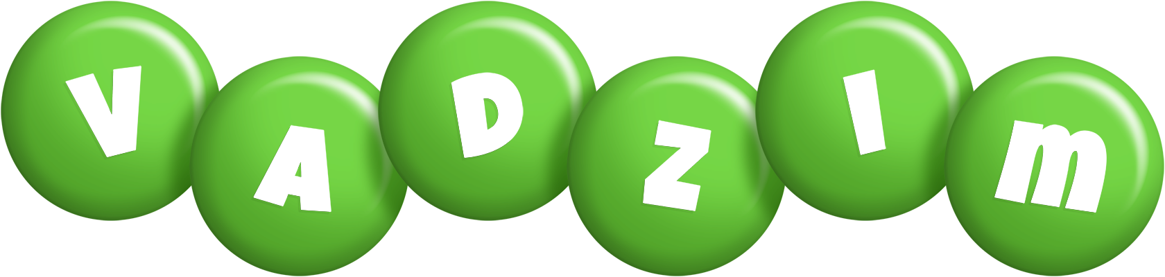 Vadzim candy-green logo