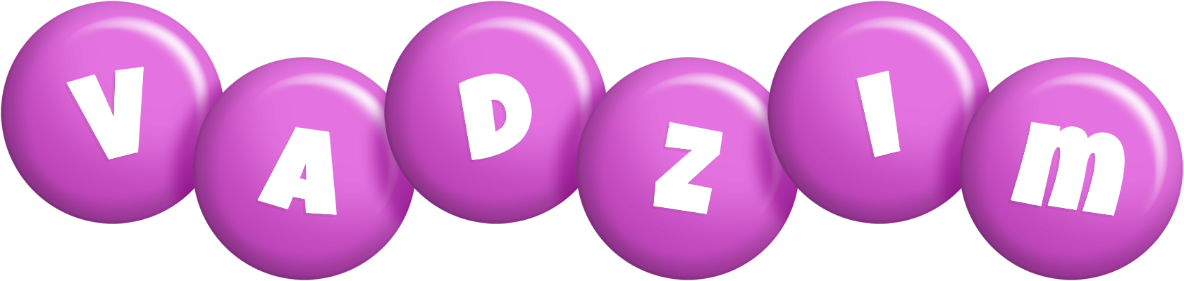 Vadzim candy-purple logo