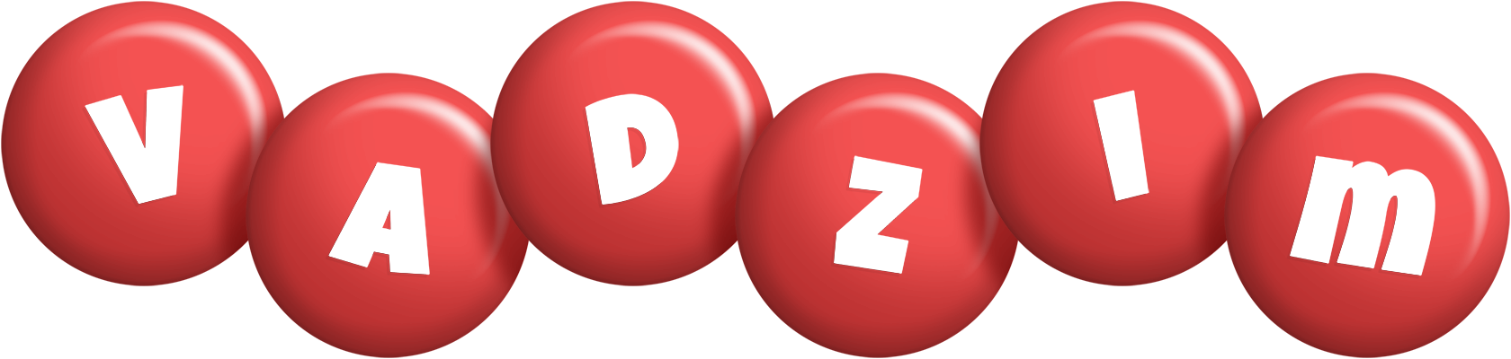 Vadzim candy-red logo