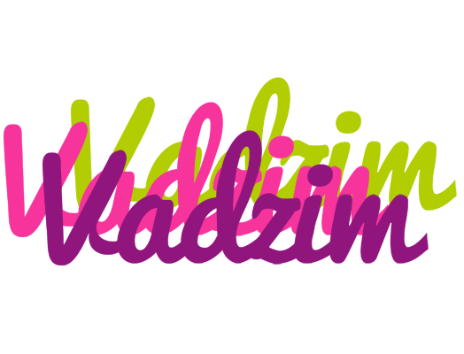 Vadzim flowers logo