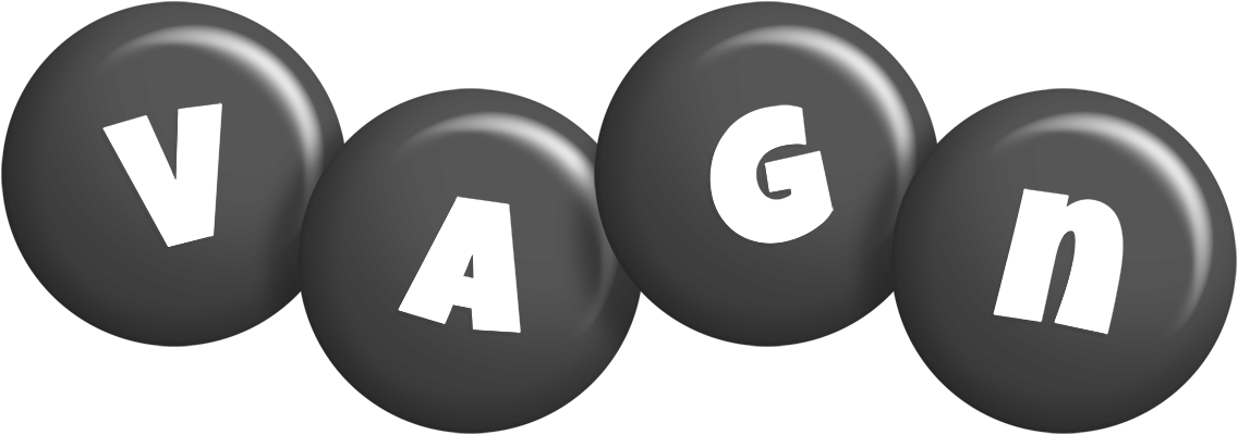 Vagn candy-black logo