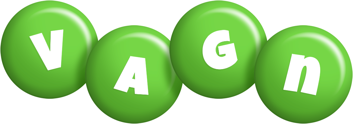 Vagn candy-green logo