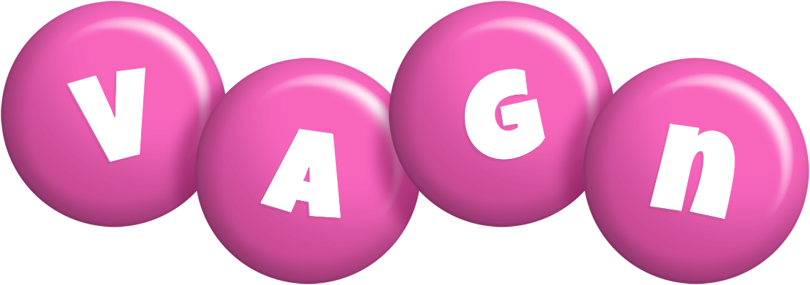 Vagn candy-pink logo