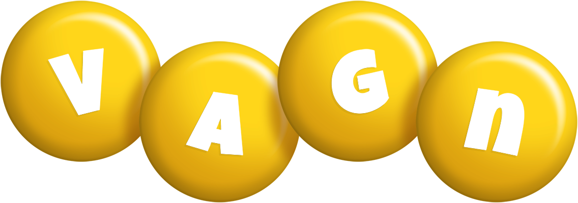 Vagn candy-yellow logo