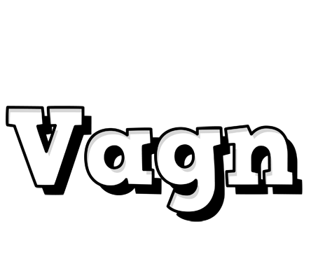 Vagn snowing logo