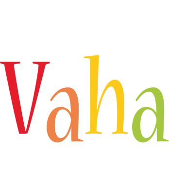 Vaha birthday logo