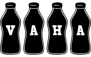 Vaha bottle logo