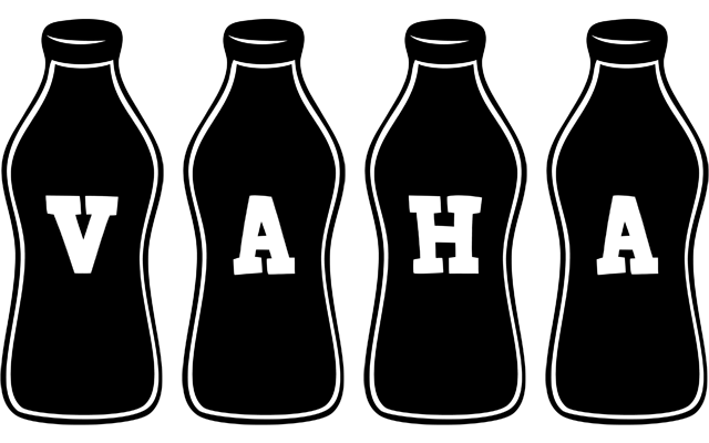 Vaha bottle logo