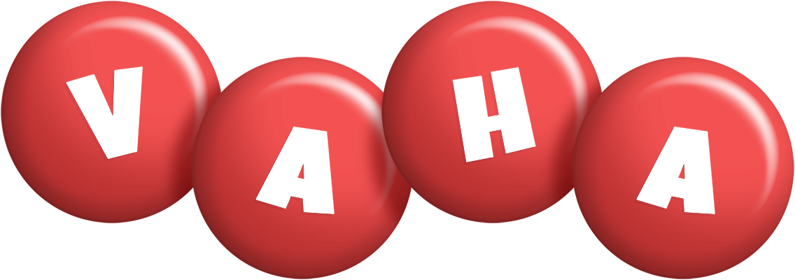 Vaha candy-red logo