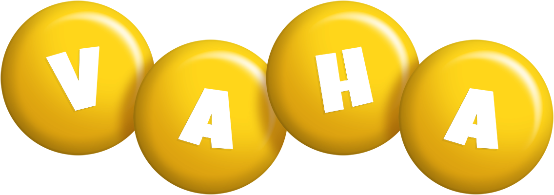 Vaha candy-yellow logo