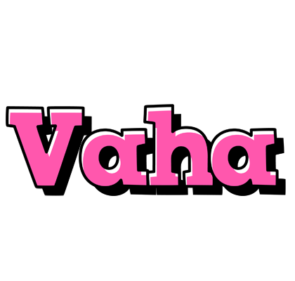 Vaha girlish logo