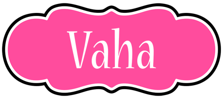 Vaha invitation logo