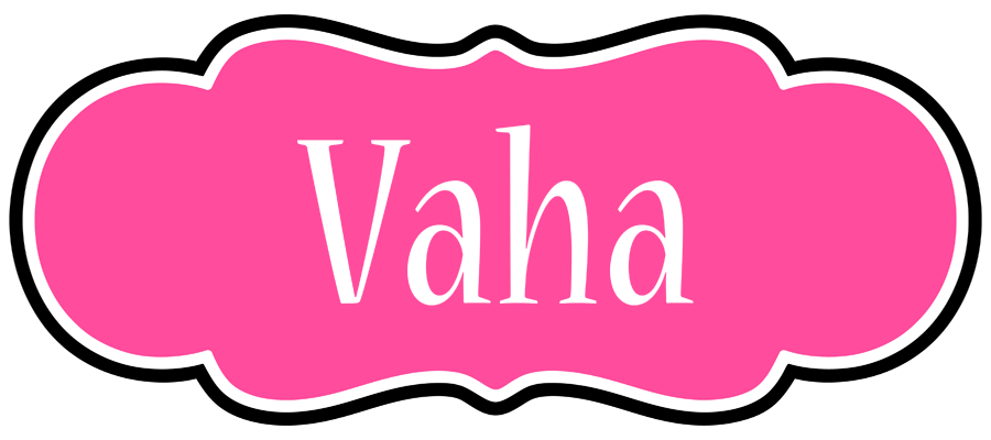 Vaha invitation logo