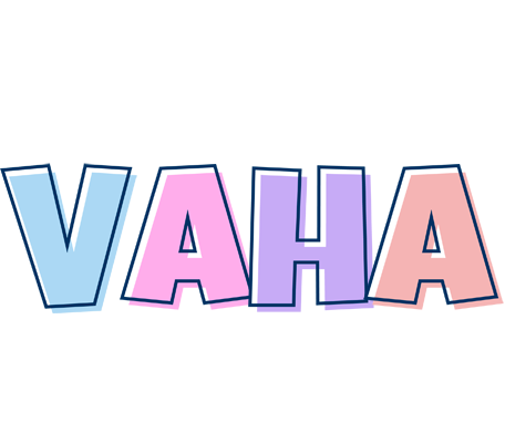 Vaha pastel logo