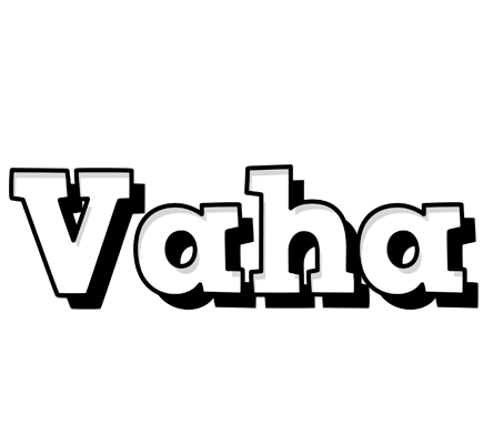 Vaha snowing logo