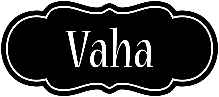 Vaha welcome logo