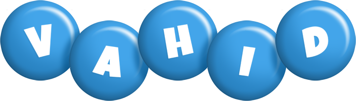 Vahid candy-blue logo