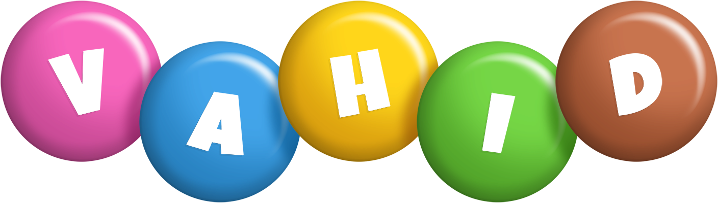 Vahid candy logo