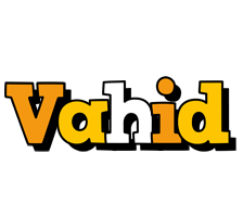 Vahid cartoon logo