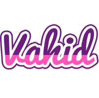 Vahid cheerful logo