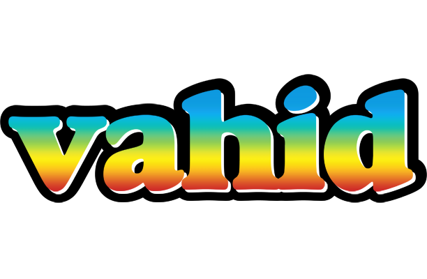 Vahid color logo