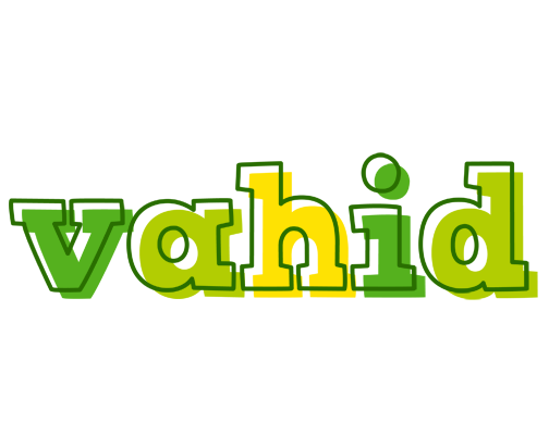 Vahid juice logo