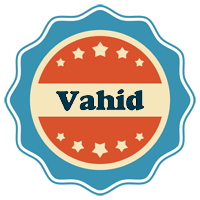 Vahid labels logo