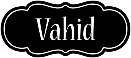 Vahid welcome logo