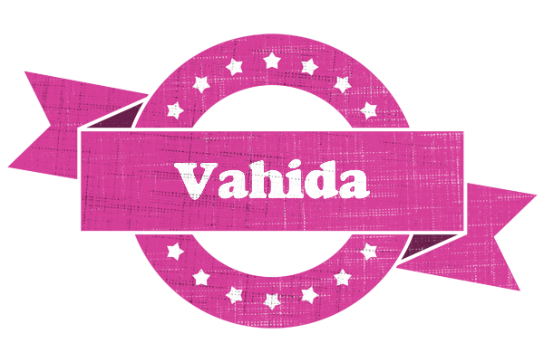 Vahida beauty logo