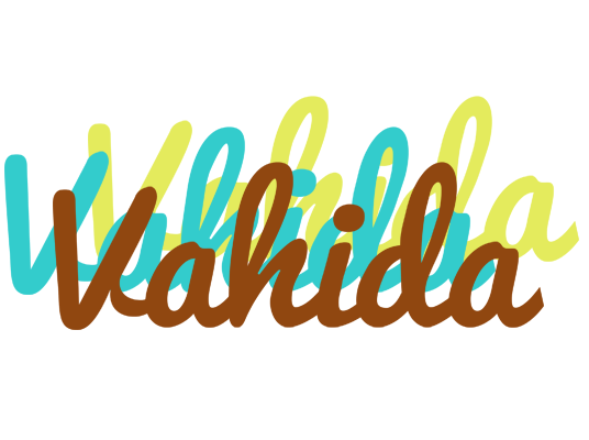 Vahida cupcake logo
