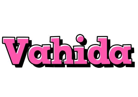 Vahida girlish logo
