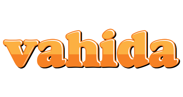 Vahida orange logo