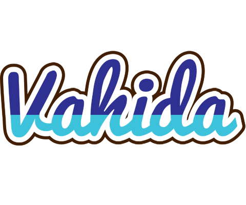 Vahida raining logo